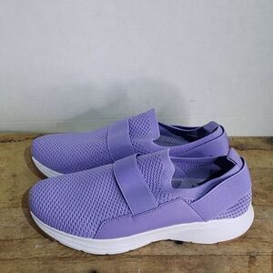 NWOB Comfort&Soft Womens Purple Slip-on Mesh Casual Tennis Running Sneakers 40